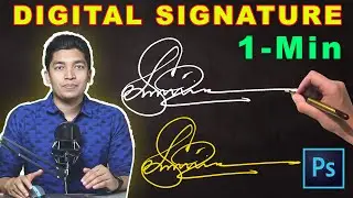 How to Make Your Signature Digital with Photoshop | Step-by-Step Tutorial