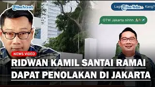 🔴RIDWAN KAMIL SANTAI Ramai Dapat Penolakan di Jakarta, Ngaku Dekat dengan Prabowo Jelang Pilkada DKJ