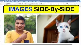 How To Insert 2 Images Side By Side In Microsoft Word