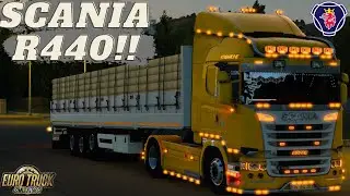 SCANİA R440 MODU!!! HÜSEYİNLİ - SAKARYA SEVKİYATI ETS 2 1.50