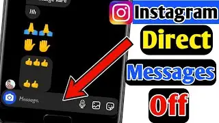 How To Off Instagram Message Notification | Instagram Direct Message | Instagram Dm | Instagram