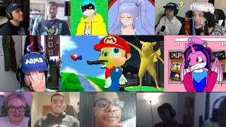 Mario Performs Video Game Glitches Reaction Mashup