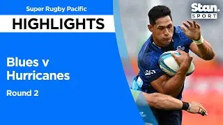 Blues v Hurricanes Highlights | Round 2 | Super Rugby Pacific | 2022