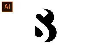 Letter S & B Logo Tutorial in Illustrator