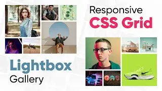 How to Create a Responsive Lightbox Gallery | CSS Grid Gallery