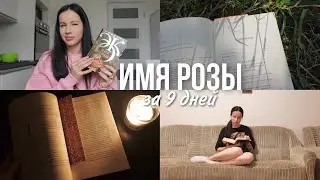 ПРОЧИТАТЬ ИМЯ РОЗЫ УМБЕРТО ЭКО за 9 ДНЕЙ 📚🔥