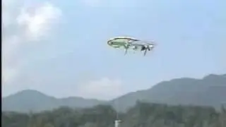 Japanese tandem twin-rotor synchrocopter