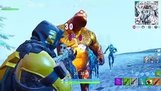 Fortnite Season 7 Ice Storm Challenges - Destroy Golden Ice Brutes