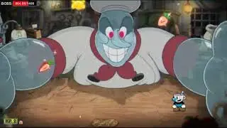 Cuphead - Unseen Saltbaker "Simple" Difficulty