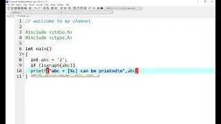 isgraph characters in c | isgraph function in c