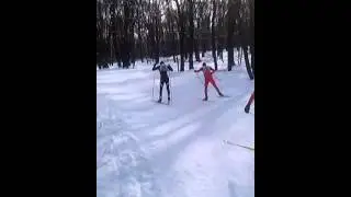 Александр Логинов бежит за ВУЗ