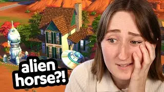 i spun a wheel to decide my sims build... and i got an alien horse (Streamed 8/12/24)