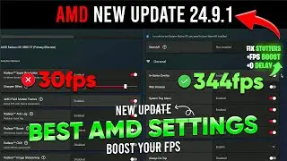 AMD Software Adrenalin Edition 24.9.1 ✅ | AMD New Update 24.9.1 | Best AMD Settings For Gaming