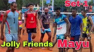 Everyone waiting for this Match | Set-1 | Mayiladuthurai vs Jolly friends | Pondicherry match