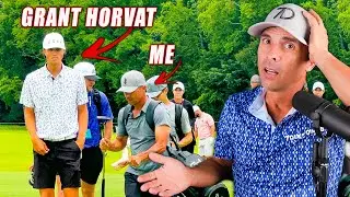 I Caddied for Grant Horvat and what Happened was SHOCKING!