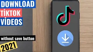 HOW TO SAVE TIKTOK VİDEO WİTHOUT SAVE OPTİON