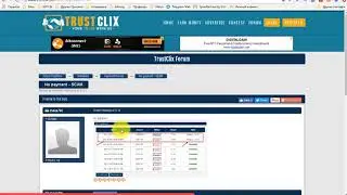 Trustclix SCAM (PTC) - Admin SCAMMER не платит и блокиует акаунты