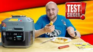 Gesünder Kochen Ninja Speedi Schnellkocher & Heißluft Fritteuse Test Deutsch