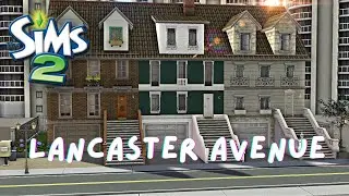 Lancaster Avenue | The Sims 2 Building I Custom Content