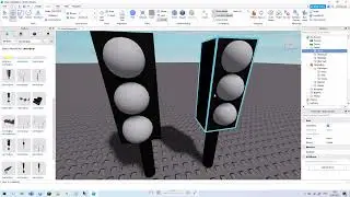 КАК СДЕЛАТЬ СВЕТОФОР В ROBLOX STUDIO?