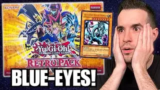 Opening NEW Retro Pack For The BLUE-EYES WHITE DRAGON!