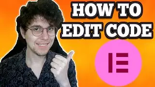 How To Edit Code In Elementor