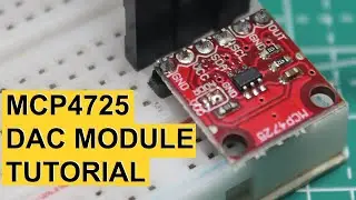 MCP4725 Digital to Analog Converter Tutorial with Arduino and ESP-board (NodeMCU)
