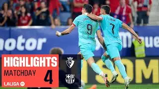 Highlights CA Osasuna vs FC Barcelona (1-2)