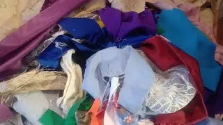 It's just lovely! From scraps of scraps.