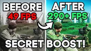 *SECRET* to BOOST FPS in ESCAPE FROM TARKOV