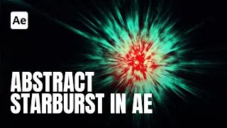 Abstract Starburst VJ Loop in After Effects!