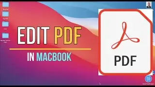 How to edit PDF file in laptop (Macbook)