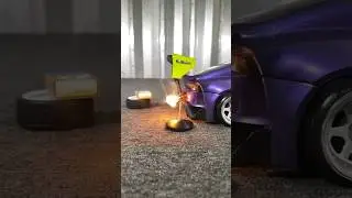 Пытаюсь зажечь 2 спички за 1 заезд 