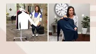 AnyBody Lounge Rib Cozy Knit Two Pack Shirt on QVC