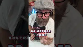 Коктейль “Dr.Pepper Bomb” #обзор #коктейль #рецепт #bartender