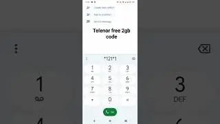 Telenor ki sim per 2gb free Lena ka tarika #freegb #youtubeshorts