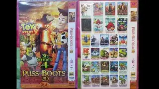 Puss In Boots 3D Toy Story 5 Shrek 4 3D DVD Menu 2020