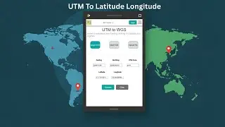 UTM to Latitude Longitude (WGS84) Converter
