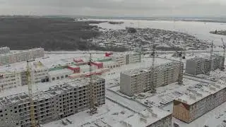 ЖК Перемена / строительство домов / Кошелев Парк / Волжский район / Самара / construction in Russia