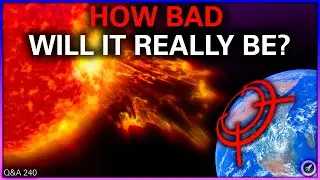 Real Danger from Solar Flares, Lagrange Interferometers, Interstellar Communications | Q&A 240