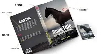 ✅ How to Create a Book Cover Layout Design in InDesign Tutorial