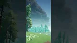 #stylized approaching-storm visuals in #ue5