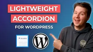 Lightweight Accordion: My New Plugin