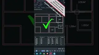 YQArch Plugin - Auto Wall & Plan Area Table #autocad #architecture