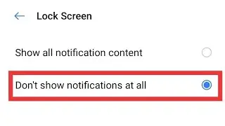 how to hide notification content on lockscreen realme 7, 7i, 7 pro