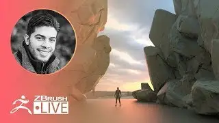 (Part 1) How to Use ZBrush to Create an Environment - Pablo Muñoz Gómez