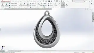 How to make 'Complex Mobius Pendant' in Solidworks 2016