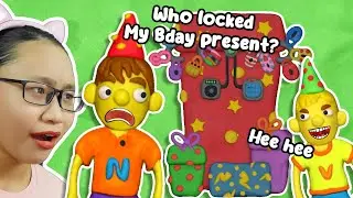 Vlad & Niki - 12 Locks - Who Locked Nikis Birthday Present???