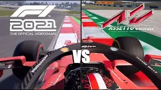 F1 2021 vs. Assetto Corsa | Austria | Graphics and Sound Comparison | Onboard + Offboard