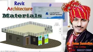 Materials | Building Materials | Structural Materials | Revit Architecture | Revit Tutorial | Sonu